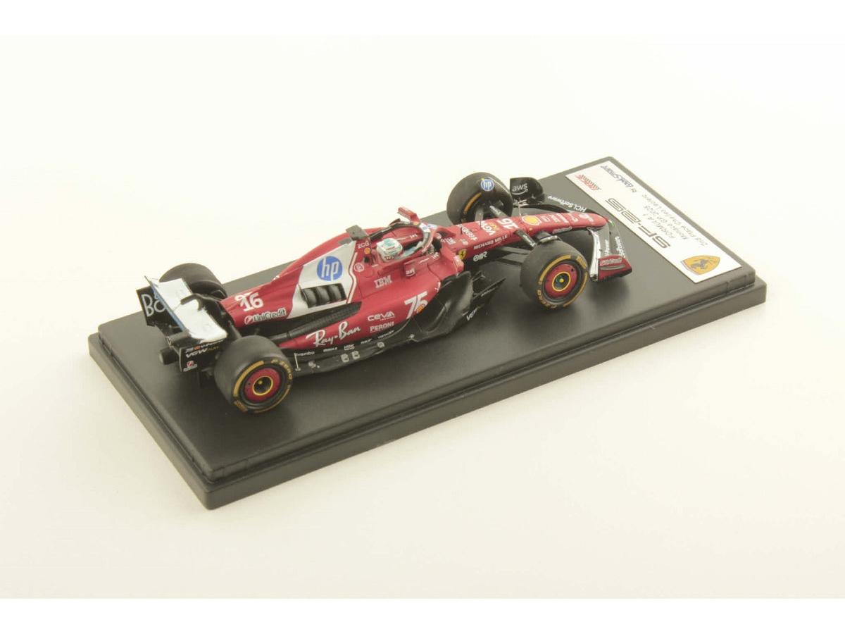 Ferrari SF-25 F1 Monaco GP 2025 #16 Charles Leclerc 2nd 1:43 Scale Looksmart Resin Replica Helmet-Looksmart-Diecast Model Centre