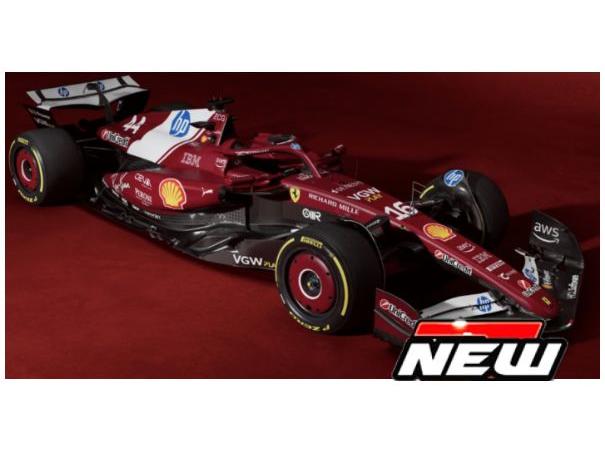 Ferrari SF-25 F1 Season Car 2025 #16 Charles Leclerc 1:18 Scale Bburago Diecast Model Car-Bburago-Diecast Model Centre