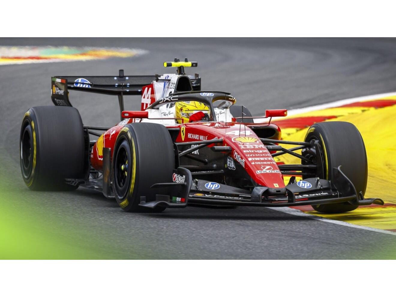 Ferrari SF-26 #44 4th F1 Belgian GP 2026 Lewis Hamilton 1:43 Scale Resin Car – Looksmart-Looksmart-Diecast Model Centre