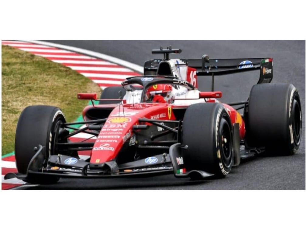 Ferrari SF-26 F1 Japanese GP 2026 3rd #16 Charles Leclerc 1:43 Scale Resin Car – Looksmart-Looksmart-Diecast Model Centre
