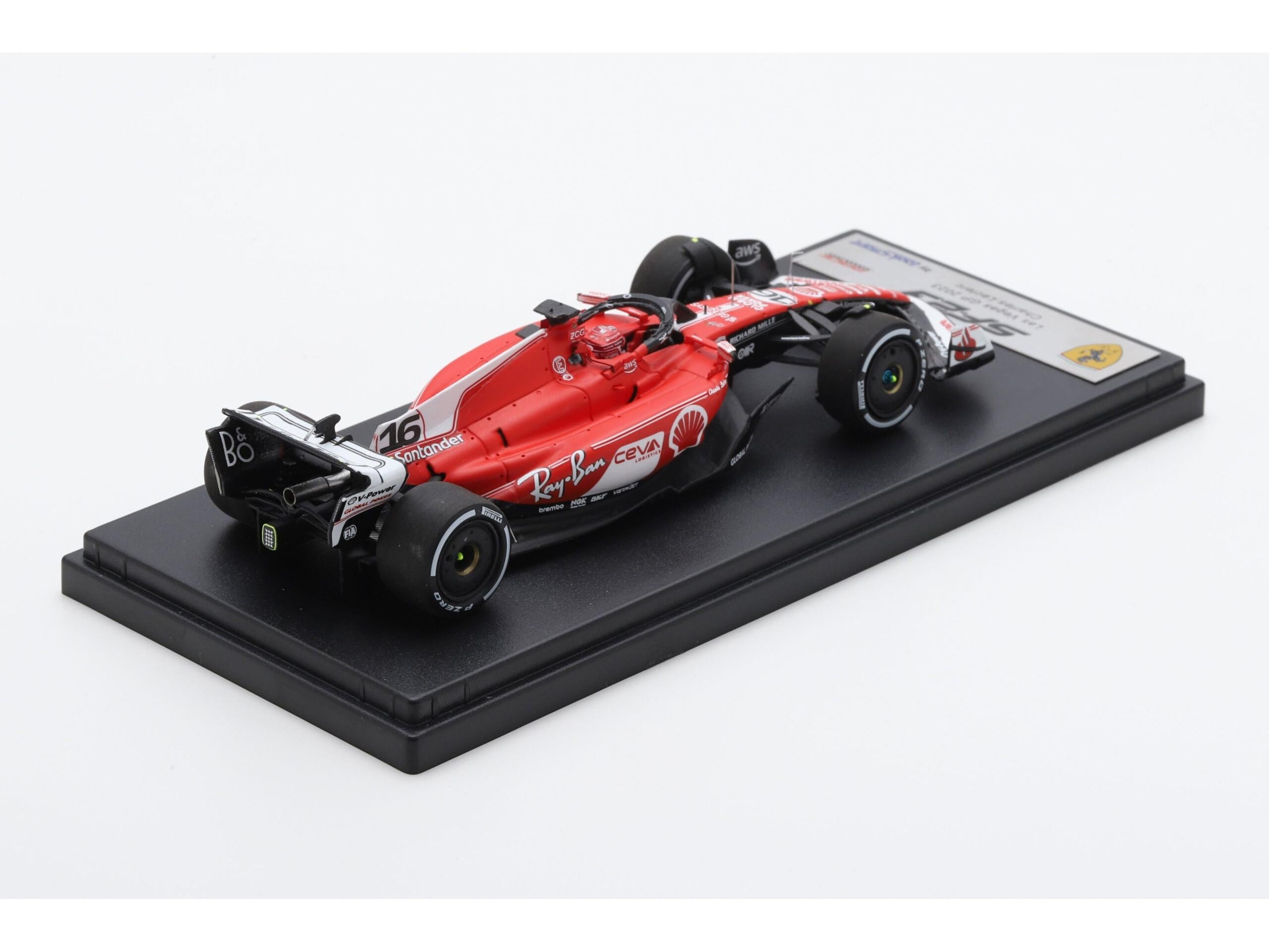 Ferrari SF23 #16 Las Vegas GP 2023 Charles Leclerc 1:43 Scale Looksmart Resin Model Car-Looksmart-Diecast Model Centre