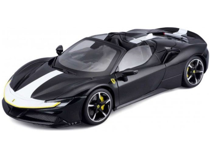 Ferrari SF90 Spider Assetto Fiorano black - 1:18 Scale Diecast Model Car-Bburago-Diecast Model Centre