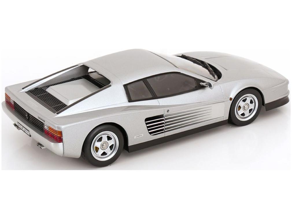 Ferrari Testarossa 1986 Silver 1:18 Scale KK Scale Diecast Model Car-KK Scale-Diecast Model Centre