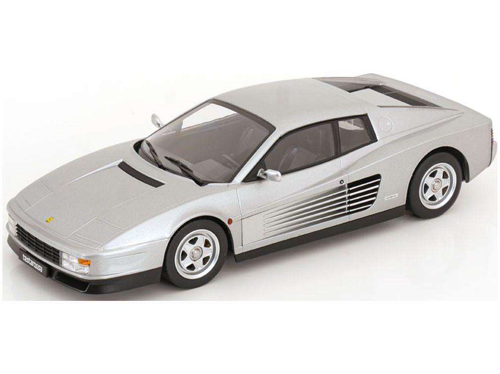 Ferrari Testarossa 1986 Silver 1:18 Scale KK Scale Diecast Model Car-KK Scale-Diecast Model Centre