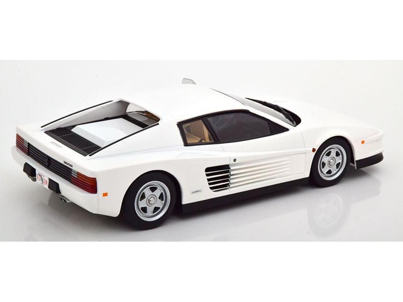 Ferrari Testarossa Monospeccio 1984 US Version White 1:18 Scale KK Scale Diecast Model Car-KK Scale-Diecast Model Centre