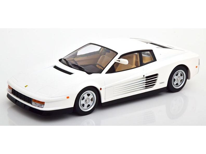 Ferrari Testarossa Monospeccio 1984 US Version White 1:18 Scale KK Scale Diecast Model Car-KK Scale-Diecast Model Centre