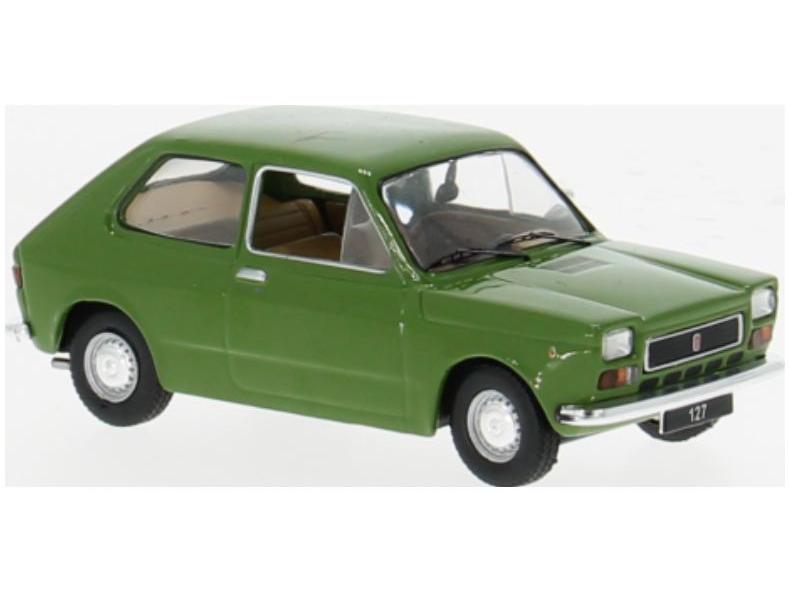Fiat 127 Green 1972 1:43 Scale IXO Diecast Model Car-IXO-Diecast Model Centre