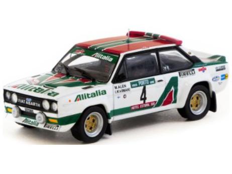 Fiat 131 Abarth #4 Rally Portugal 1978 1:64 Scale Diecast Car – Tarmac Works-Tarmac Works-Diecast Model Centre