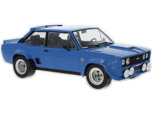 Fiat 131 Abarth Blue 1980 1:18 Scale Diecast Car – IXO-IXO-Diecast Model Centre