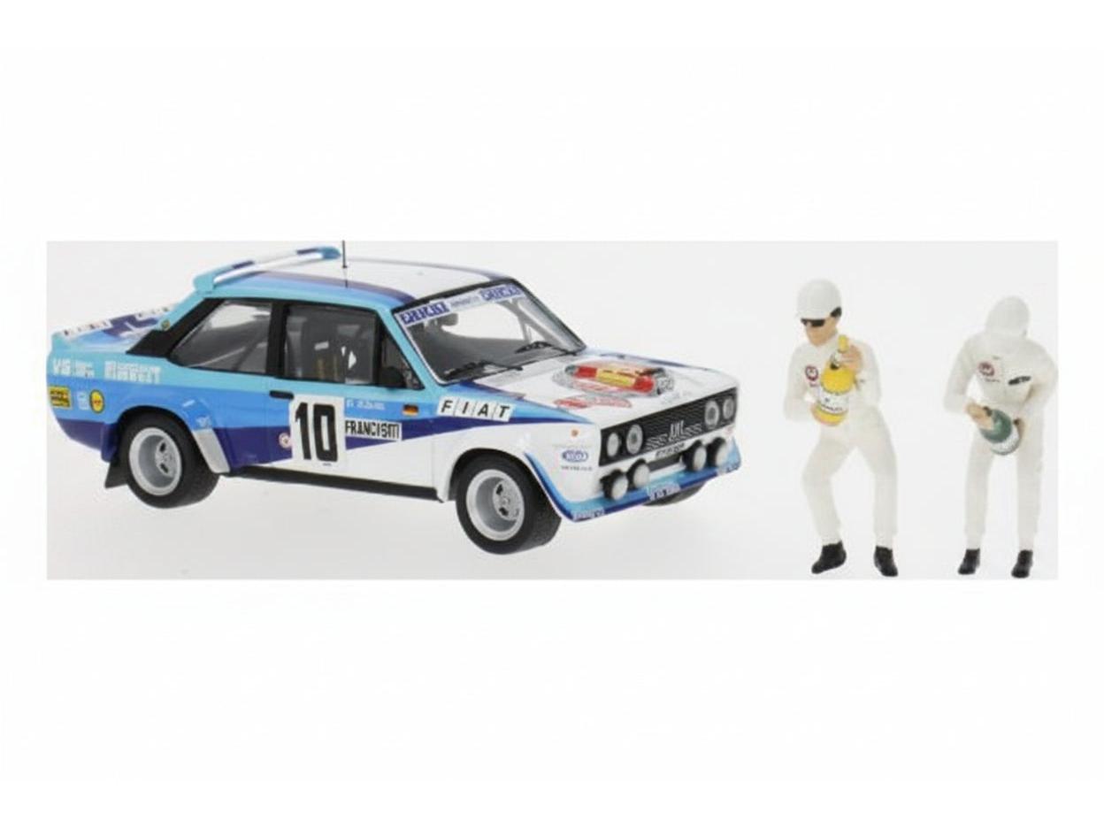 Fiat 131 Abarth Rally Monte Carlo 1980 #10 W.Rohrl/C.Geistdorfer 1:43 Scale IXO Diecast Model Car-IXO-Diecast Model Centre