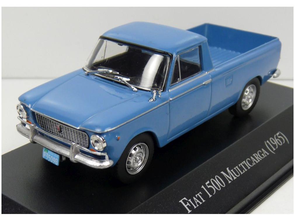 Fiat 1500 Multicarga Blue 1965 (Argentina Spec.) 1:43 Scale Diecast Model-Unbranded-Diecast Model Centre