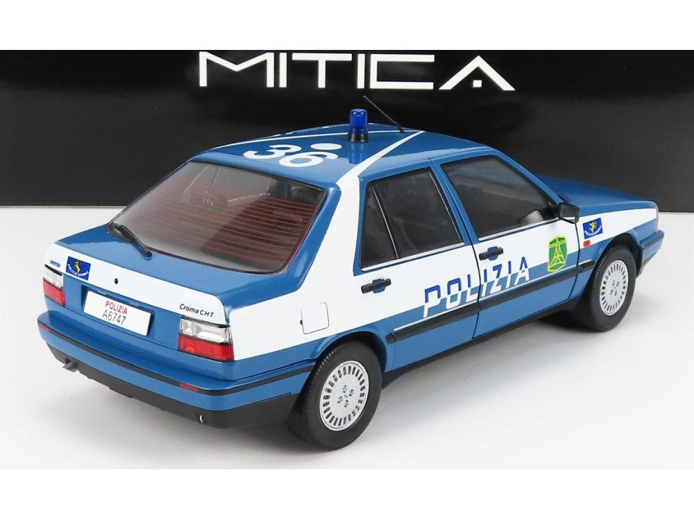 Fiat 2.0 CHT Polizia 1987 Police 1:18 Scale Diecast Model Car – Mitica-Mitica-Diecast Model Centre