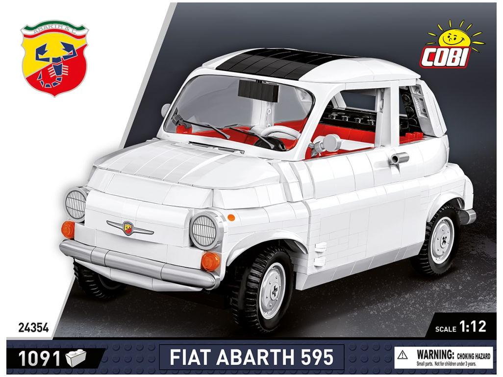 Fiat 500 Abarth 1965 (1090 pcs) Cobi Brick Build Kit-Cobi-Diecast Model Centre