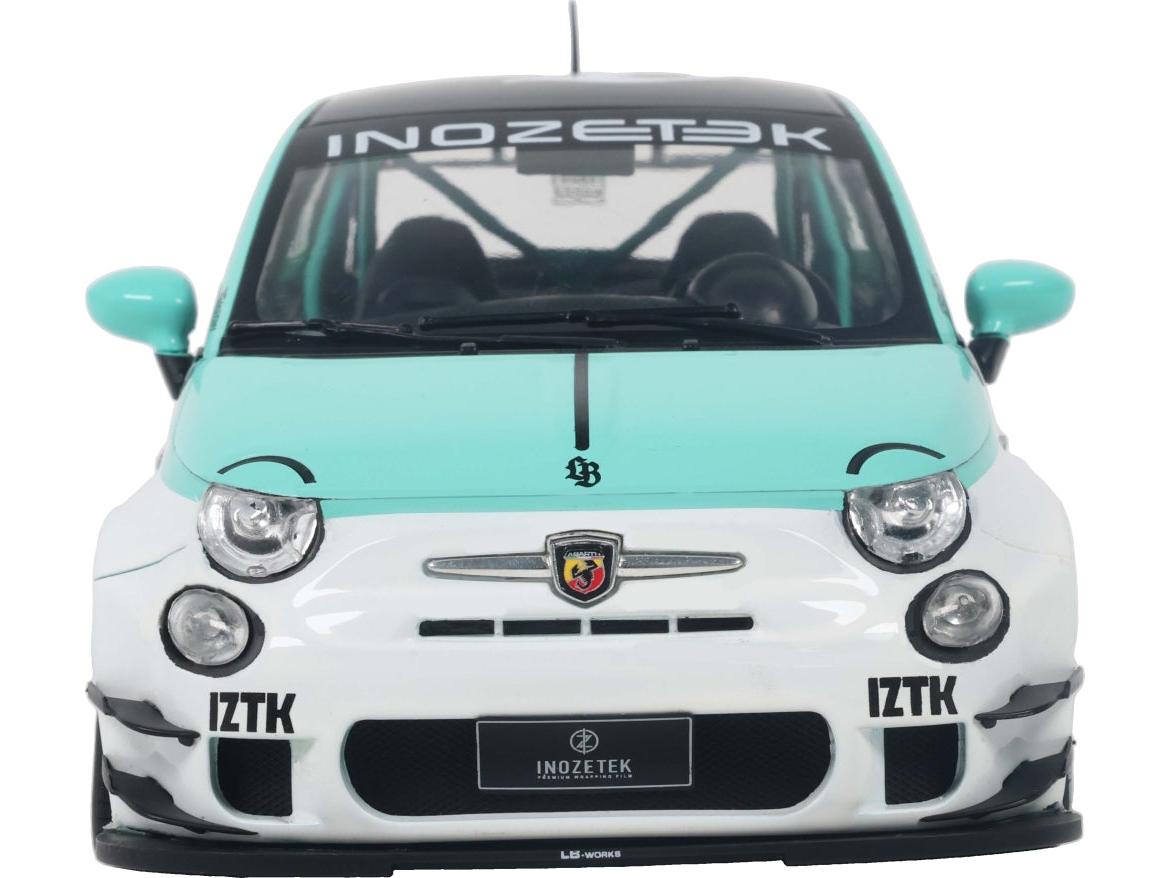 Fiat 595 Abarth Liberty Walk Body Kit 2025 1:18 Scale Diecast Car – Solido-Solido-Diecast Model Centre