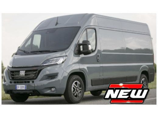 Fiat Ducato 2023 grey 1:43 Scale Toy Van Bburago 30482