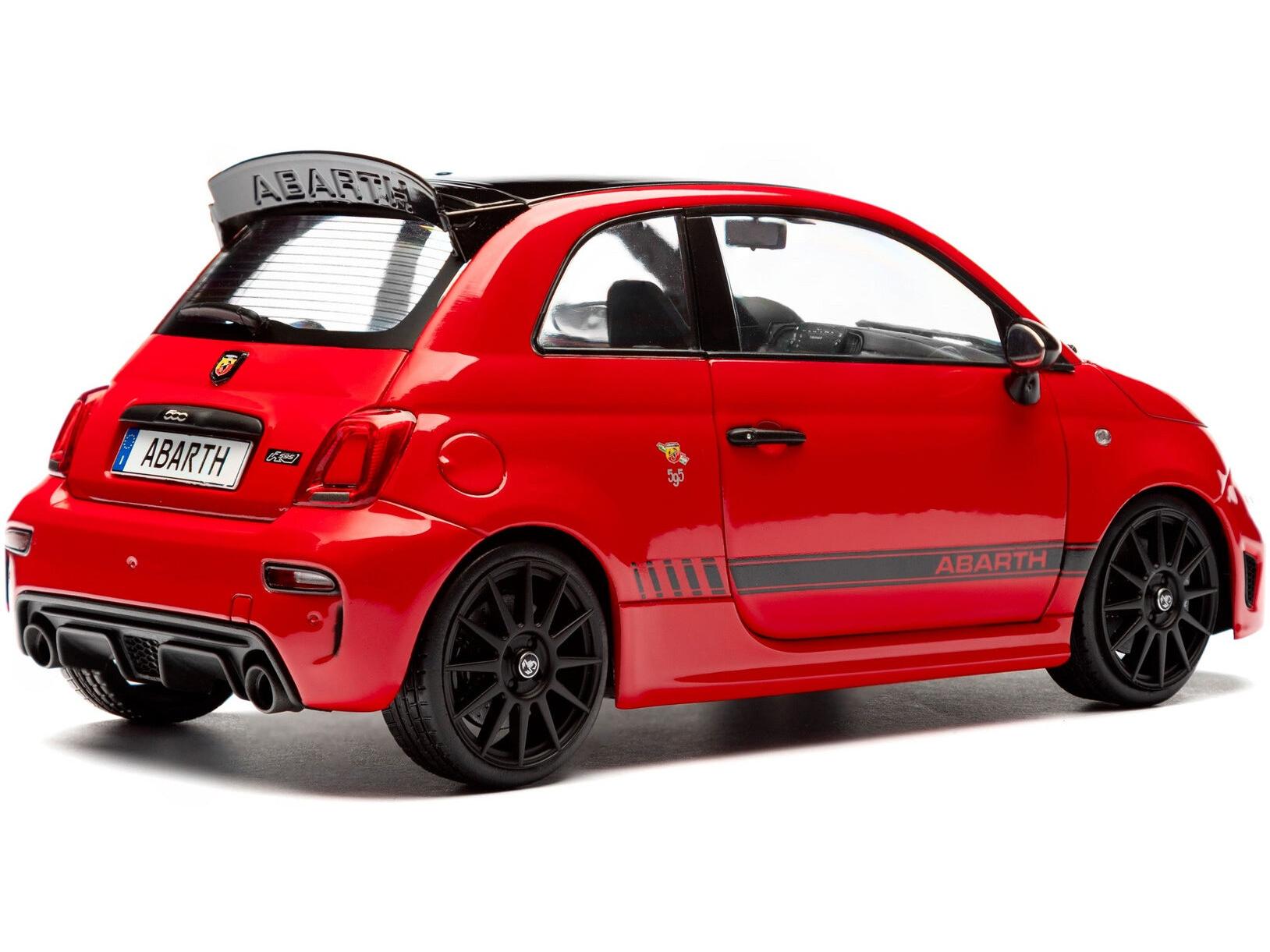 Fiat F595 Abarth Red Solido Works 2023 1:18 Scale Diecast Model Car – Solido-Solido-Diecast Model Centre