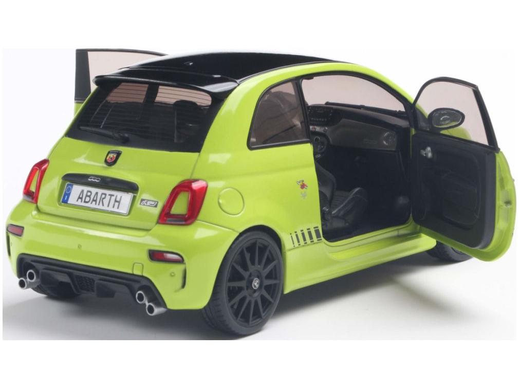 Fiat F595 Abarth Verde Adrenalina 2023 1:18 Scale Solido Diecast Model Car-Solido-Diecast Model Centre
