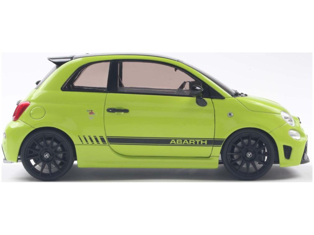 Fiat F595 Abarth Verde Adrenalina 2023 1:18 Scale Solido Diecast Model Car-Solido-Diecast Model Centre