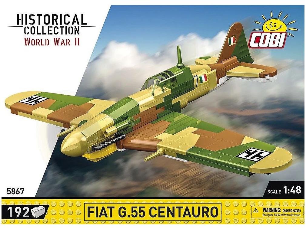 Fiat G.55 Centauro WWII (193 pcs) Cobi Brick Build Kit-Cobi-Diecast Model Centre