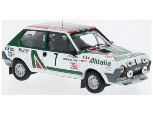Fiat Ritmo 75 Abarth #7 Rally Monte Carlo P.Eklund/H.Sylvan 1979 1:43 Scale IXO Diecast Model Car-IXO-Diecast Model Centre