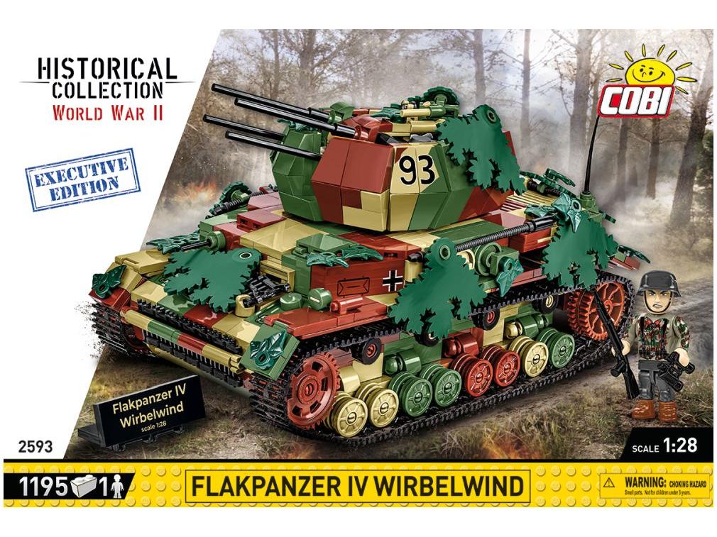Flakpanzer IV Wirbel. EX. WWII (1194 pcs) Cobi Brick Build Kit-Cobi-Diecast Model Centre