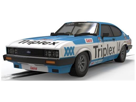 Ford Capri MKIII - Gerry Marshall in Clear Box 1:32 Scale Scalextric-Scalextric-Diecast Model Centre