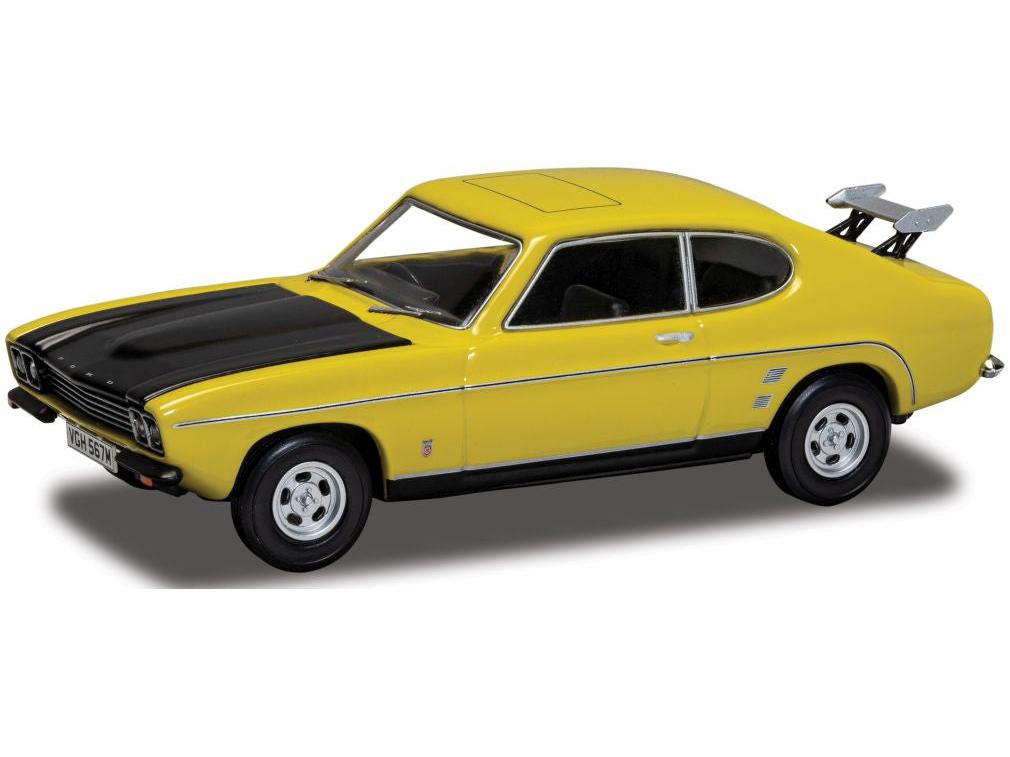 Ford Capri MkI 3.0 GXL Daytona Yellow Richard Hammond's The Smallest Cog 1:43 Scale Corgi Diecast Model-Corgi-Diecast Model Centre