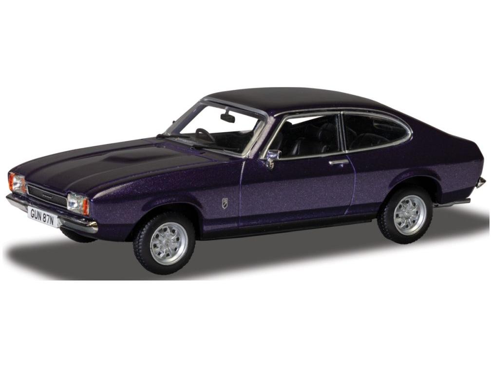 Ford Capri Mk2 1.6 GT Purple Velvet 1:43 Scale Corgi Diecast Model Car-Corgi-Diecast Model Centre