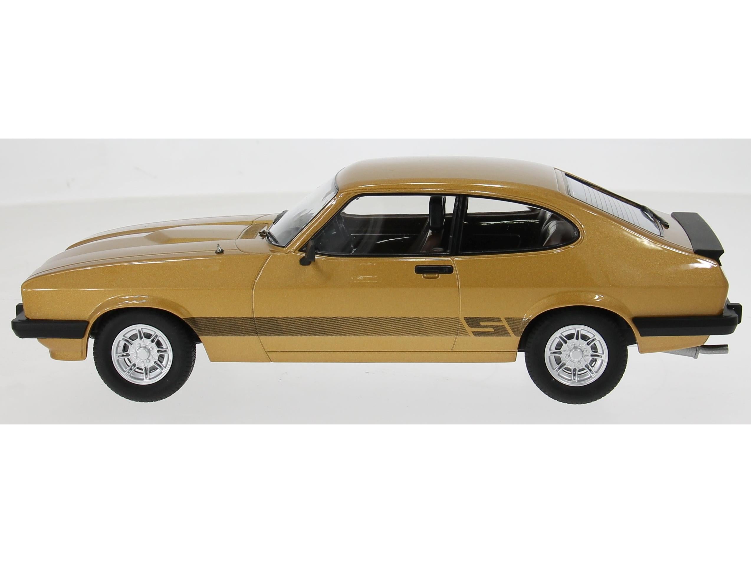 Ford Capri Mk3 3.0 S Gold RHD - OAR 576W - UK Special 500pcs 1:18 Scale Diecast Model Car – Model Car Group-Model Car Group-Diecast Model Centre