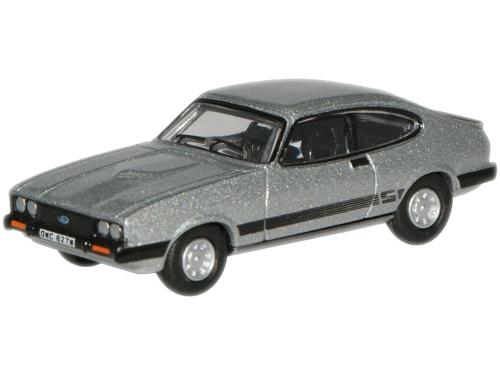 Ford Capri Mk3 Strato Silver (Bodie) 1:76 Scale Diecast Model Car – Oxford Diecast-Oxford Diecast-Diecast Model Centre