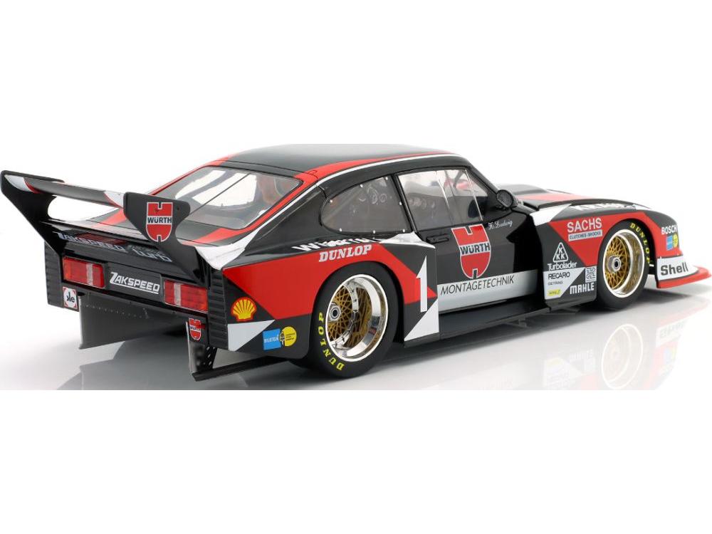 Ford Capri Turbo Group 5 Zakspeed #1 DRM 1980 Klaus Ludwig 1:18 Scale Werk83 Diecast Model Car-Werk83-Diecast Model Centre
