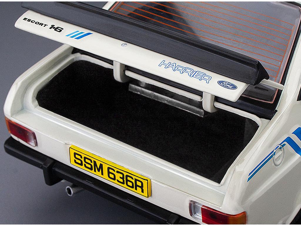 Ford Escort Harrier White (ERX 586V) (RHD) 1980 1:18 Scale Sun Star Diecast Model Car-Sun Star-Diecast Model Centre