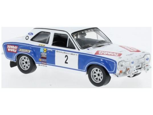 Ford Escort MK I RS 1600 #2 Circuit of Ireland B.Coleman/P.Phelan 1:43 Scale IXO Diecast Model Car-IXO-Diecast Model Centre