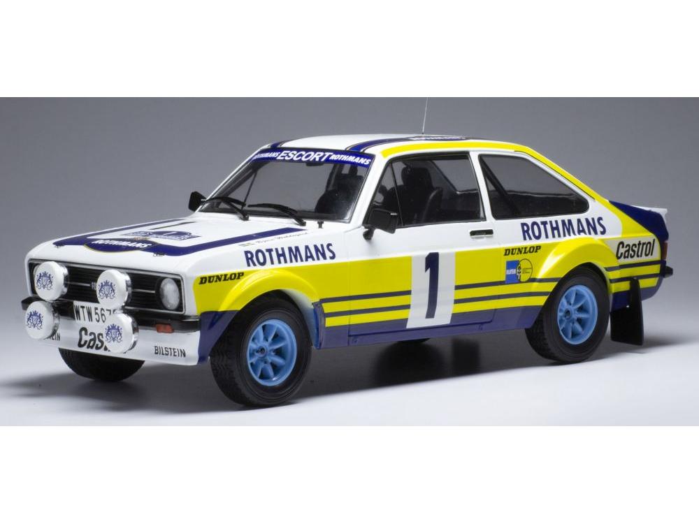 Ford Escort MK II RS 1800 #1 B.Waldegard/H.Thorszelius Rallye Acropolis 1979 1:18 Scale Diecast Model-IXO-Diecast Model Centre