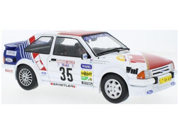 Ford Escort MK III RS Turbo #35 Hunsruck Rallye 1985 Andervang/Schoonenwolf 1:18 Scale Model Car Group Diecast Replica-Model Car Group-Diecast Model Centre