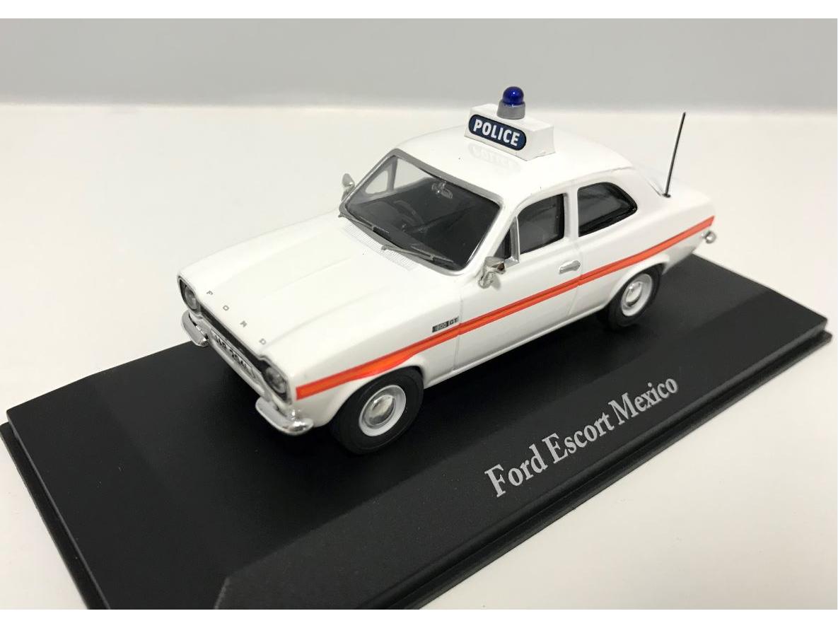 Ford Escort Mexico - British Police - 1:43 Scale Unbranded Diecast Model-Unbranded-Diecast Model Centre