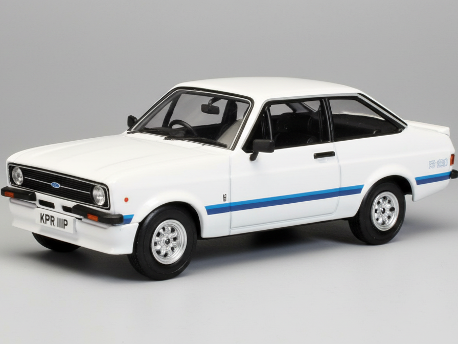 Ford Escort Mk2 RS1800 Diamond White 1:43 Scale Corgi Diecast Model