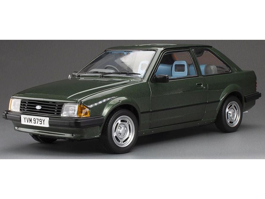 Ford Escort Mk3 GL 1981 RHD Forest Green 1:18 Scale Diecast Car – Sun Star-Sun Star-Diecast Model Centre