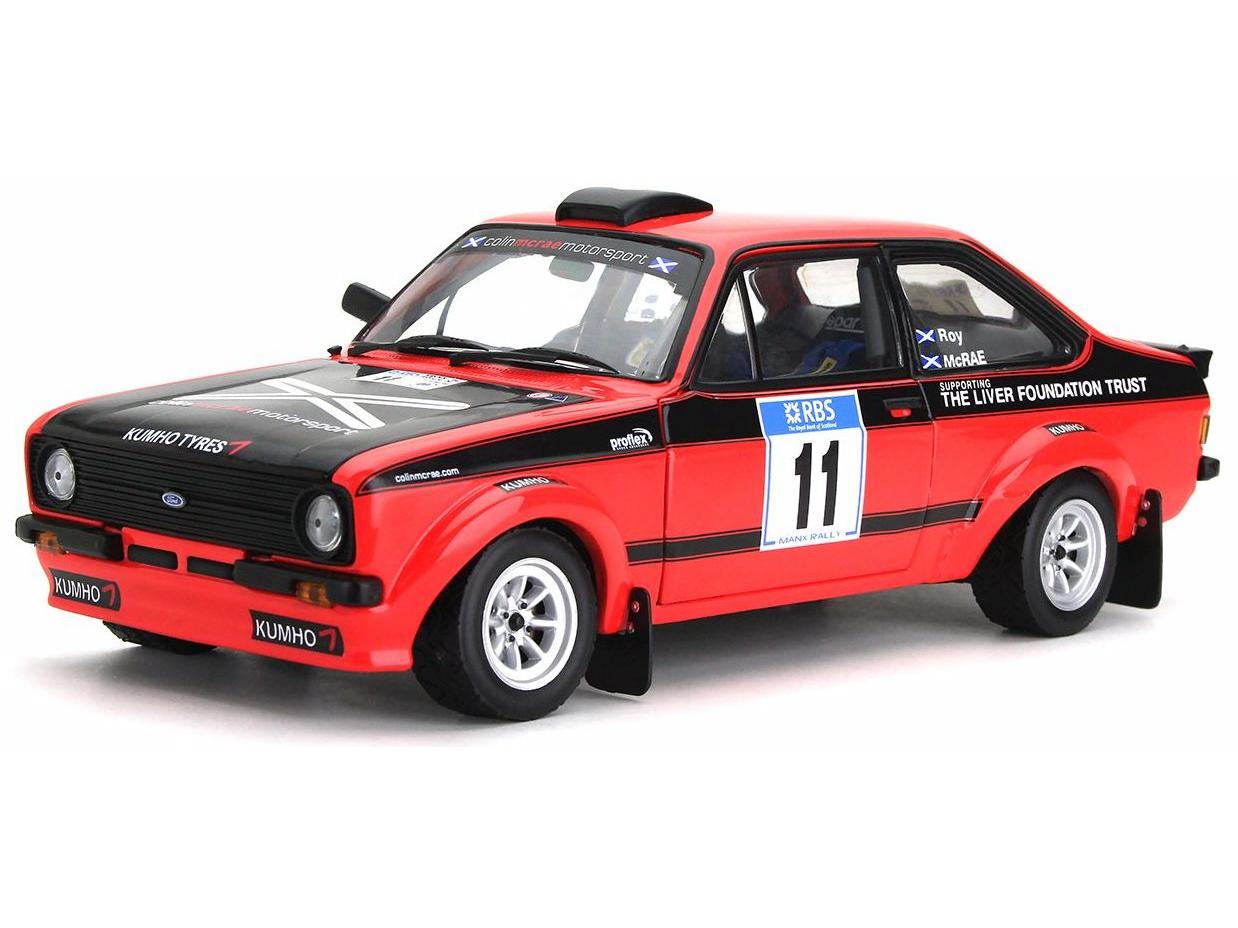 Ford Escort RS1800 #11 C.McRae/C.Roy RBS International Manx Rally 2007 1:18 Scale Sun Star Diecast Model Car-Sun Star-Diecast Model Centre
