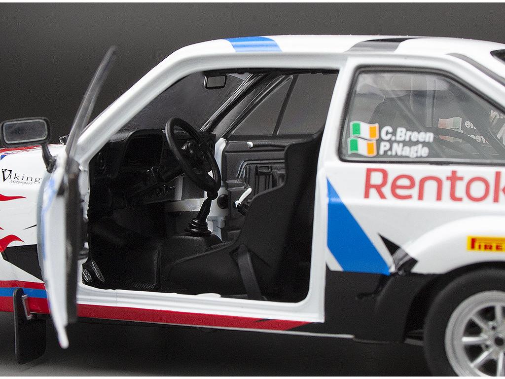 Ford Escort RS1800 #2 Breen Nagle 2nd Rentokil Initial Killarney Historic Rally 2019 1:18 Scale Sun Star Diecast Model-Sun Star-Diecast Model Centre