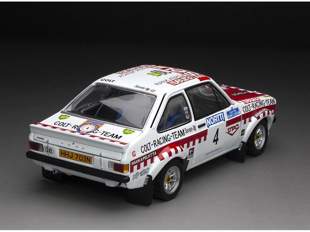 Ford Escort RS1800 #4 T.Makinen/H.Liddon 3rd 1975 1000 Lakes Rally (Limited 996pcs) 1:18 Scale Sun Star Diecast Model Car-Sun Star-Diecast Model Centre