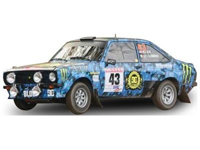 Ford Escort RS1800 #43 Ken Block/Gelsomino Rally New York 2009 (Limited 999pcs) 1:18 Scale Sun Star Diecast Model Car-Sun Star-Diecast Model Centre