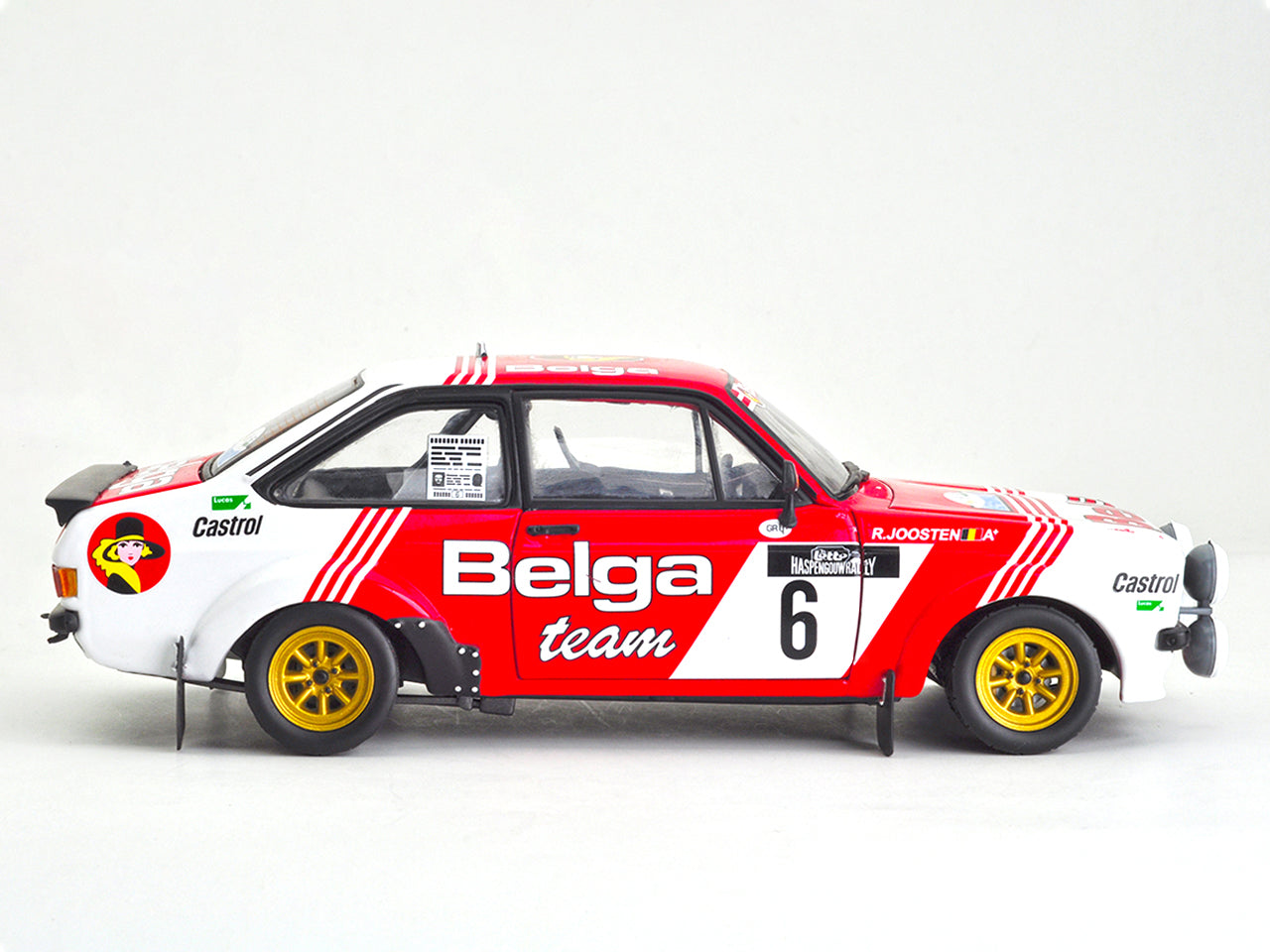 Ford Escort RS1800 #6 1982 Haspengouw Rally R.Droogmans/R. Joosten Limited 480pc 1:18 Scale Sun Star Diecast Model Car-Sun Star-Diecast Model Centre