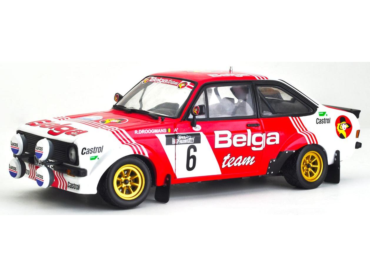 Ford Escort RS1800 #6 1982 Haspengouw Rally R.Droogmans/R. Joosten Limited 480pc 1:18 Scale Sun Star Diecast Model Car-Sun Star-Diecast Model Centre