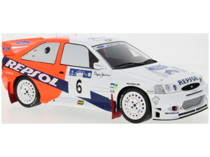 Ford Escort WRC #6 J.Kankkunen/J.Repo Acropolis 1997 1:18 Scale Diecast Model-IXO-Diecast Model Centre