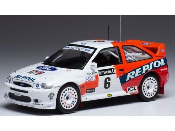 Ford Escort WRC #6 Repsol Rallye WM 1997 25th RAC Anniversary J.Kankkunen/J.Repo 1:43 Scale IXO Diecast Model Car-IXO-Diecast Model Centre