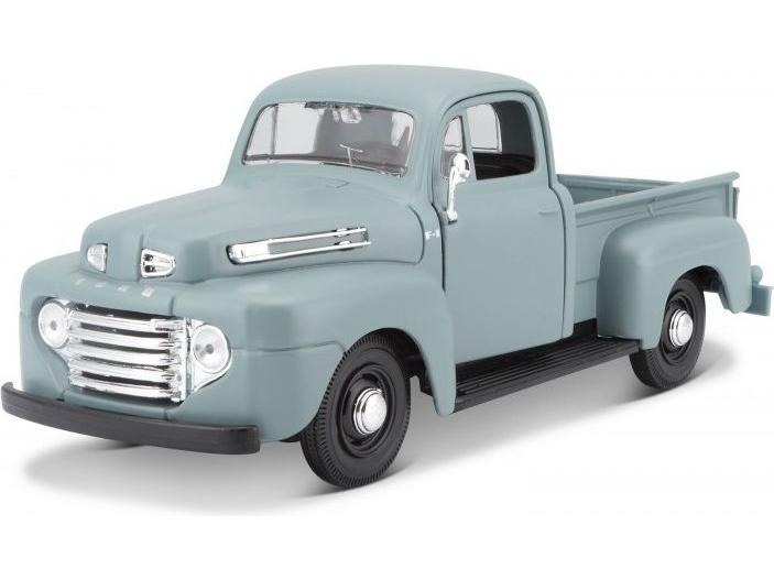 Ford F-1 1948 Grey/Blue 1:24 Scale Diecast Pickup – Maisto-Maisto-Diecast Model Centre