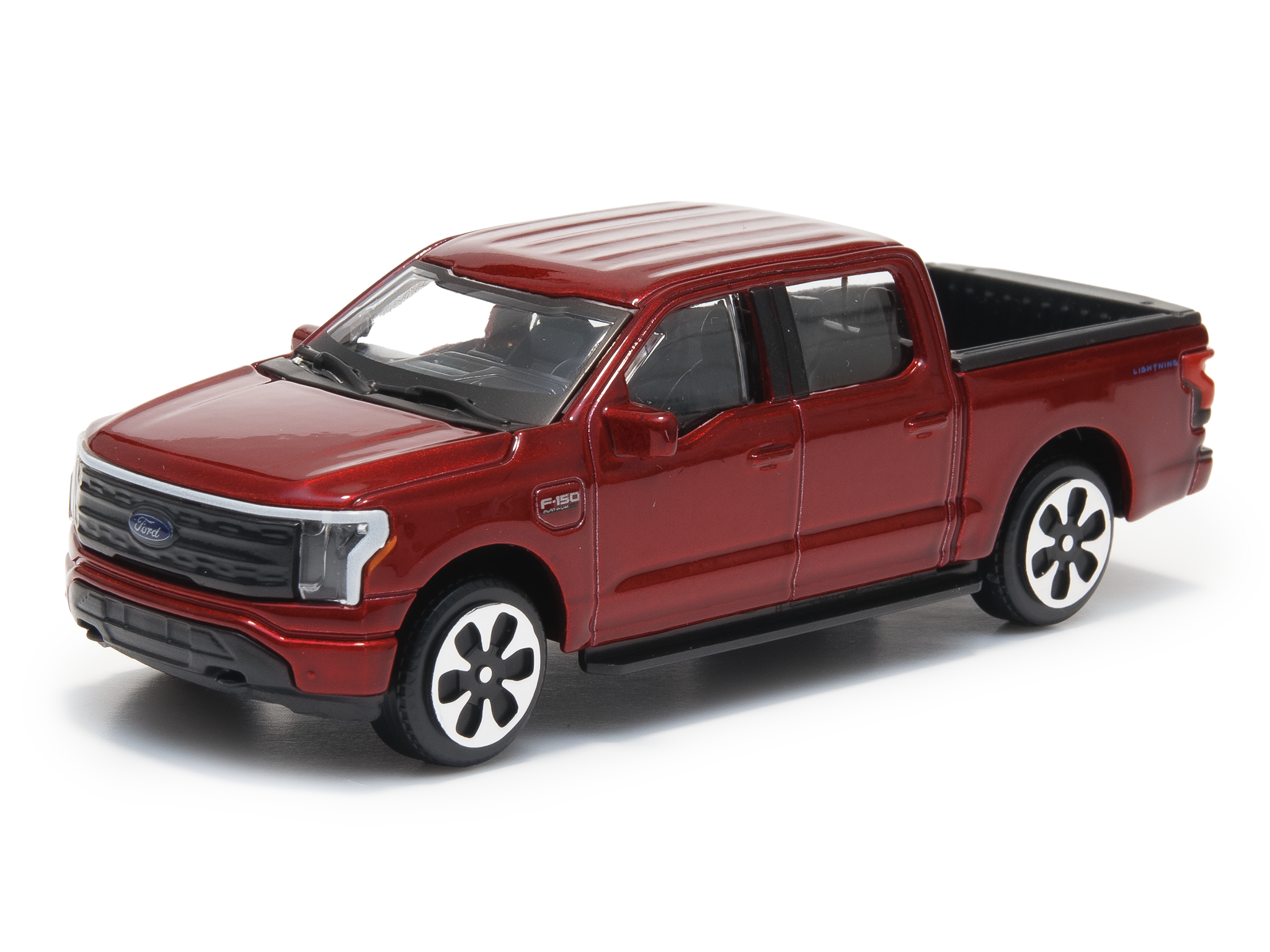 Ford F-150 Lightning 2022 red - 1:43 Scale Diecast Toy Car-Bburago-Diecast Model Centre