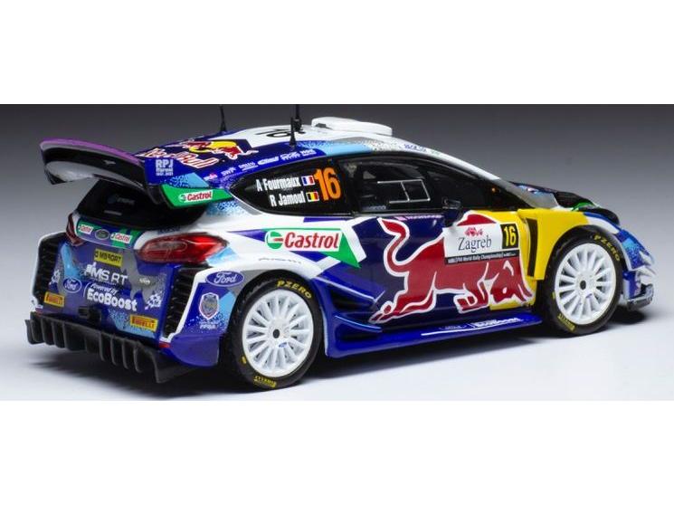 Ford Fiesta #16 WRC Rally Croatia 2021 WRC A.Fourmaux/R.Jamoul 1:43 Scale IXO Diecast Model Car-IXO-Diecast Model Centre