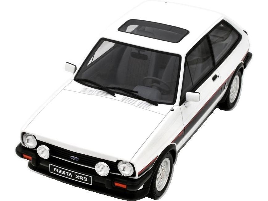 Ford Fiesta Mk1 XR2 Diamond White 1981 1:18 Scale Resin Car – OttOmobile-OttOmobile-Diecast Model Centre